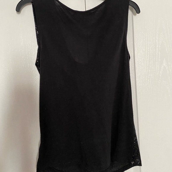 Black blouse, medium sleeveless impress - Picture 2 of 3